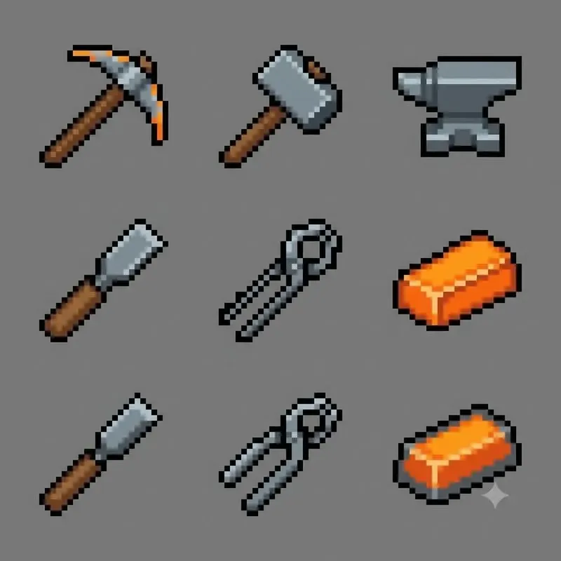 8bit RPG Item Pixel Asset Packs