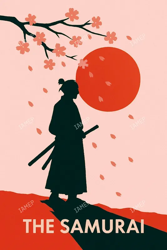 Silhouette Posters In Flat Style