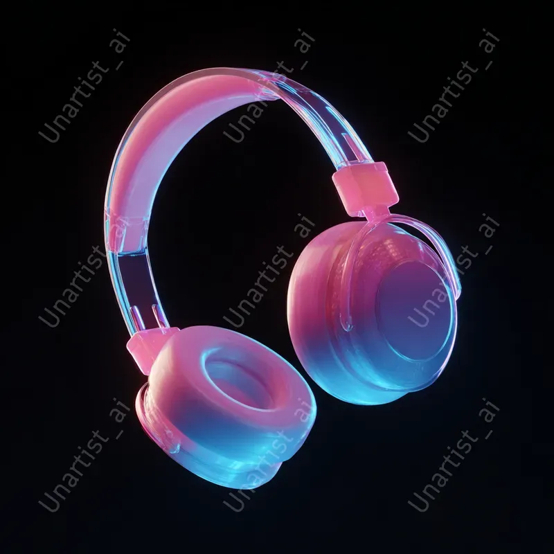 Premium Pink Blue Motion Objects