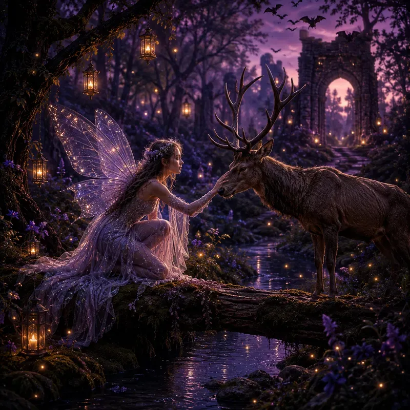 Moonlit Companions