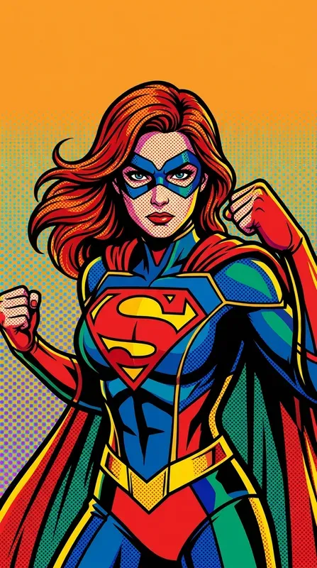 Pop Art Halftone Portraits