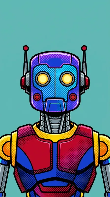 Pop Art Halftone Portraits
