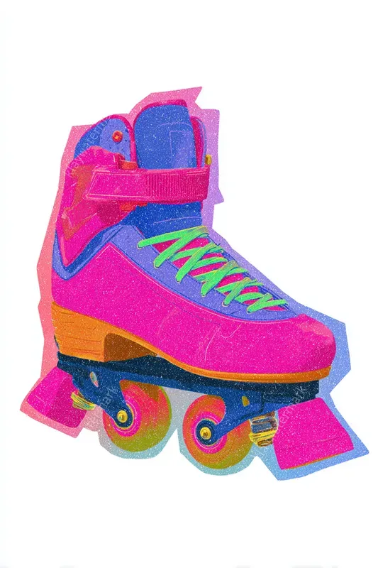 Cut Out Collages Vibrant 90s Eras