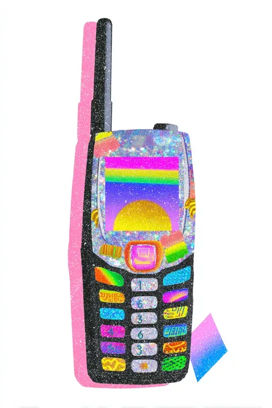 Cut Out Collages Vibrant 90s Eras