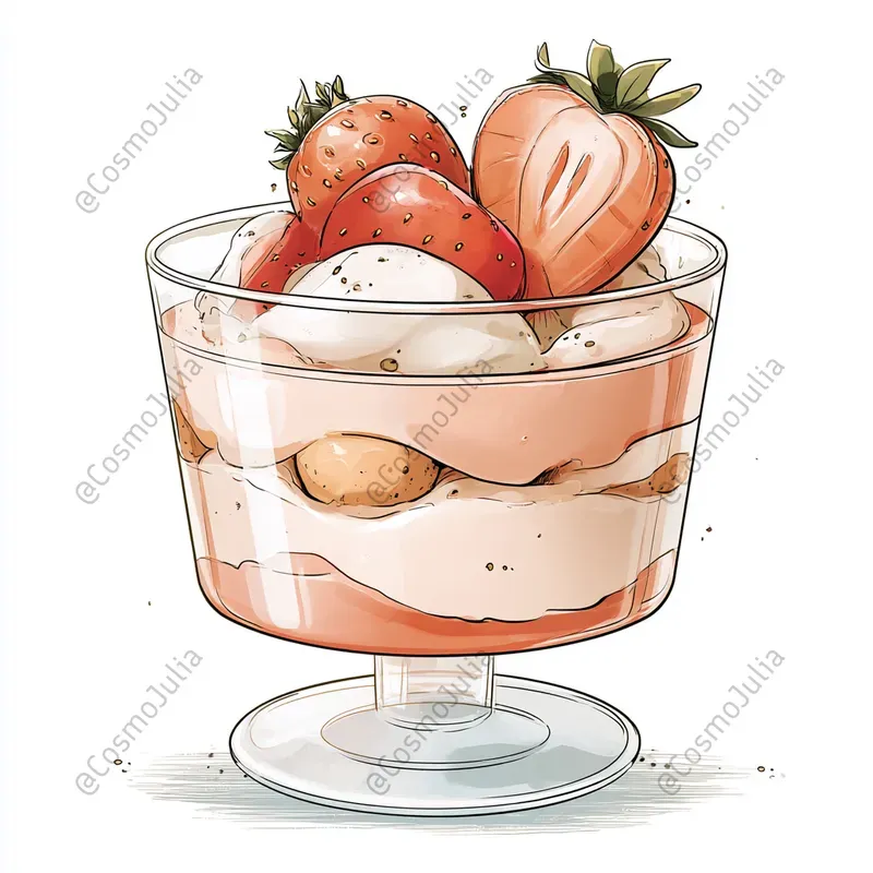 Cute Watercolor Food Icons