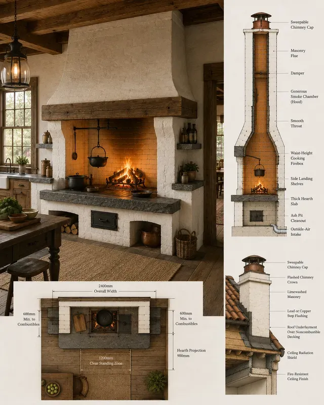 Architectural Fireplace Hearths