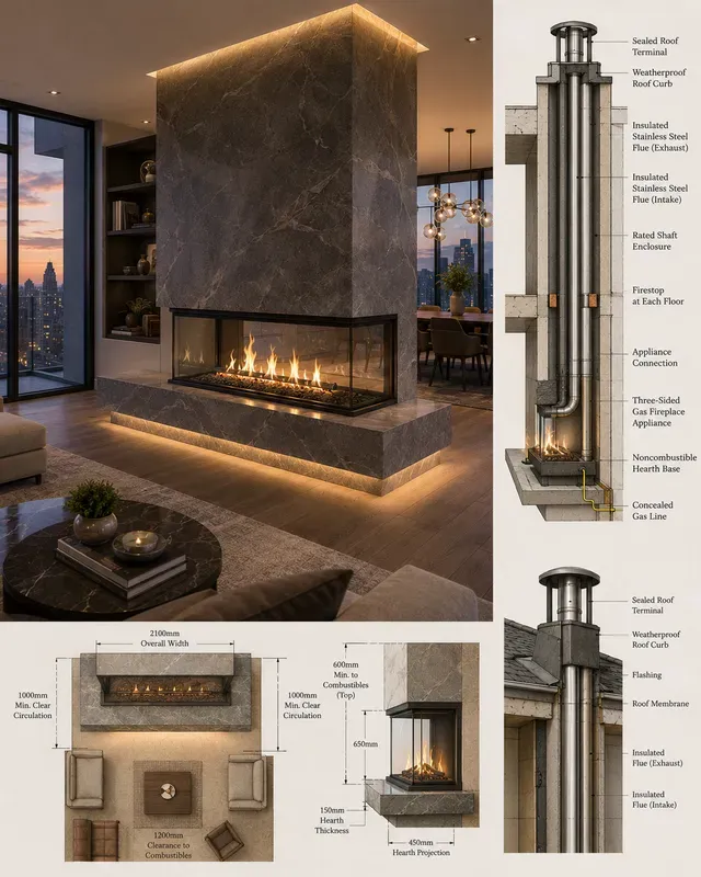 Architectural Fireplace Hearths
