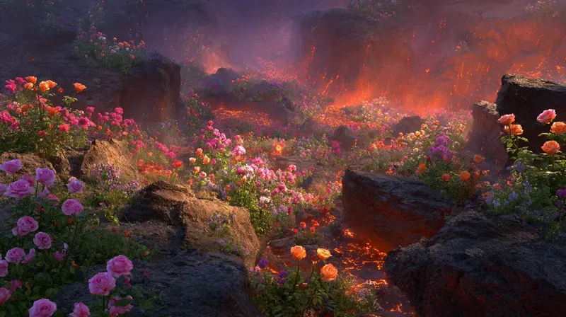 Impossible Garden Art Generator