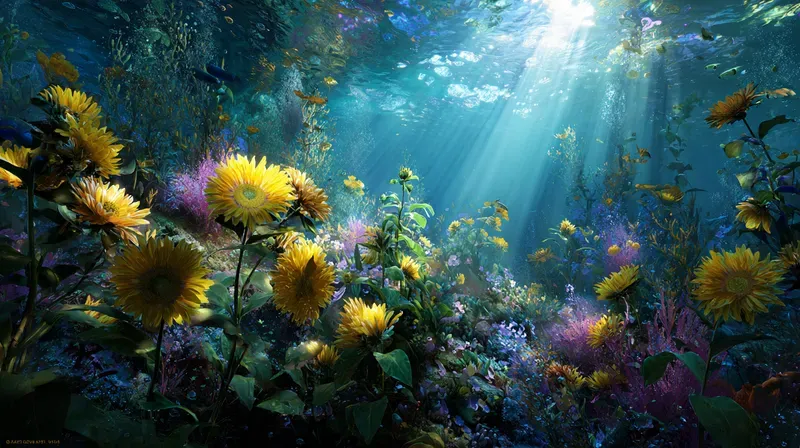 Impossible Garden Art Generator