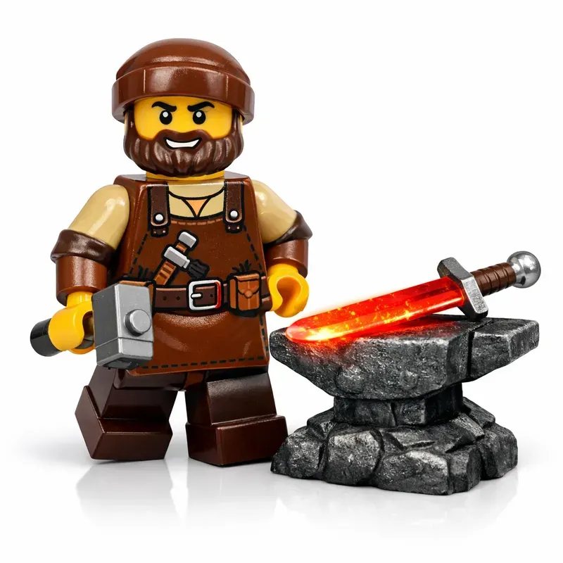 Custom Thematic Toy Minifigure Renders