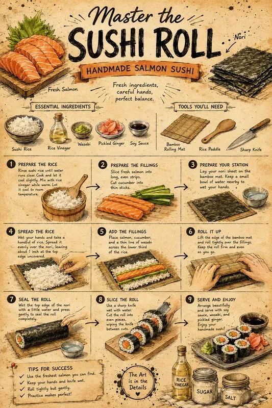 Professional Culinary Recipe Infographics