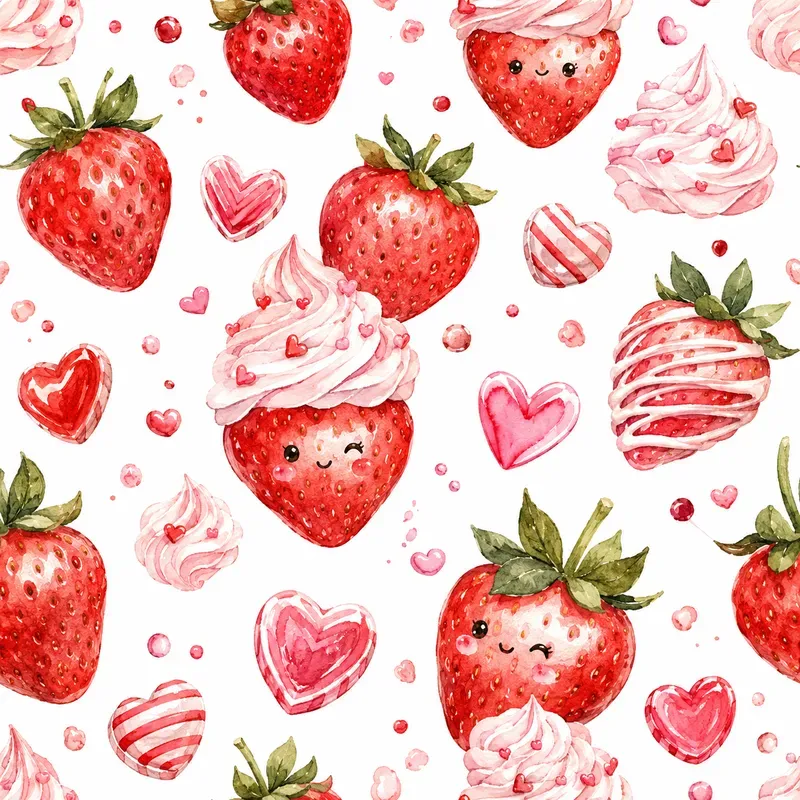 Watercolor Seamless Patterns