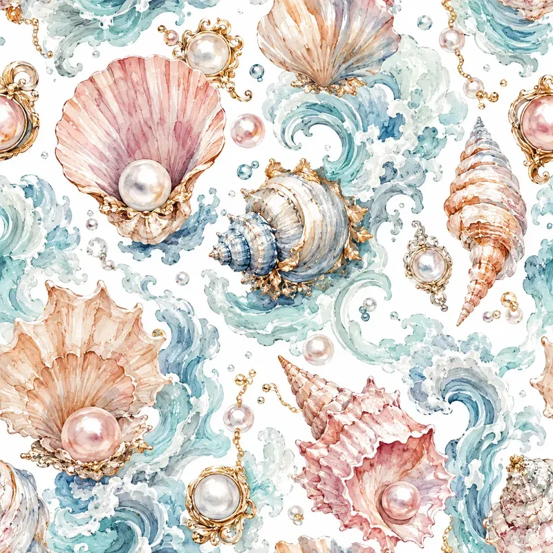 Watercolor Seamless Patterns