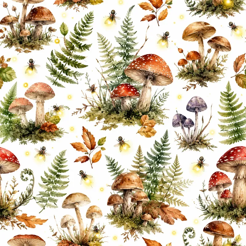 Watercolor Seamless Patterns