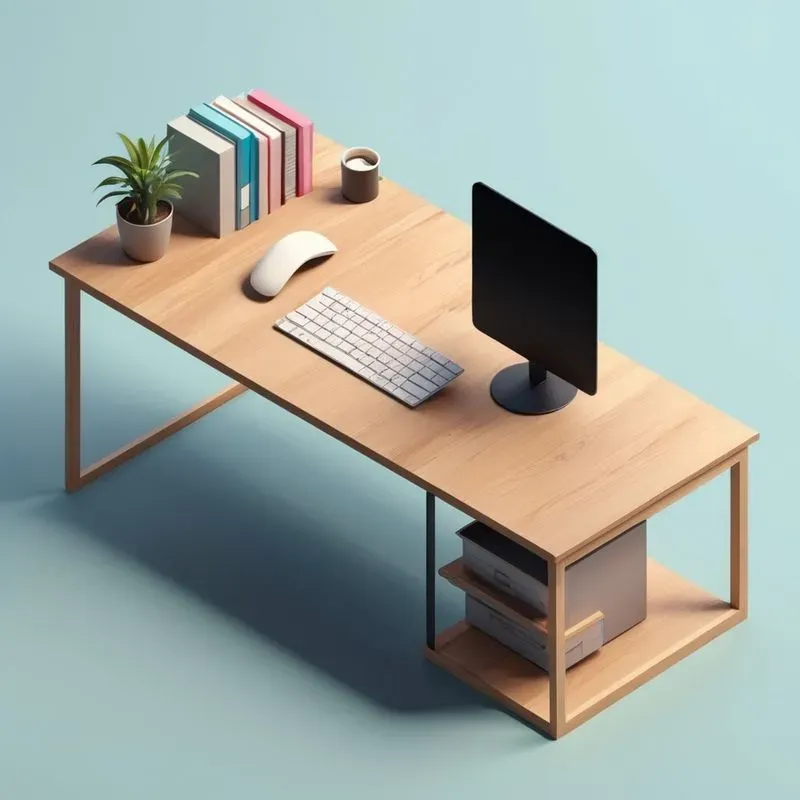 Isometric Clean Minimalist Objects