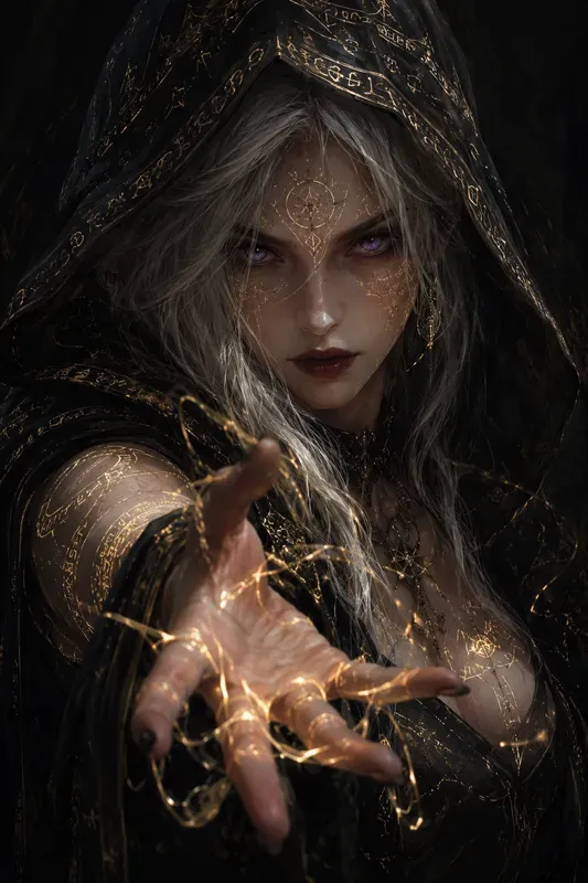 Gilded Fantasy Character Portraits