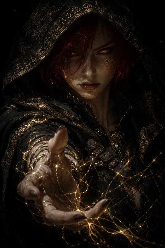 Gilded Fantasy Character Portraits
