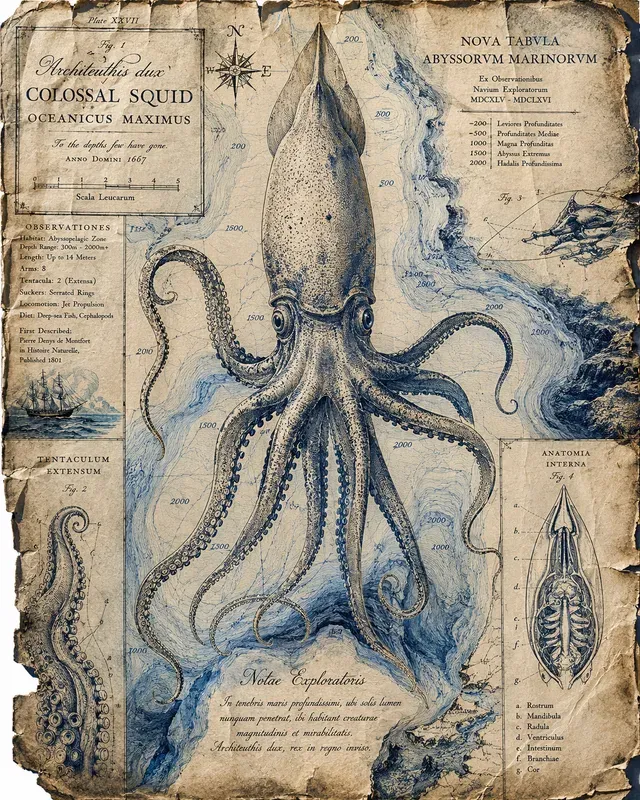 Museum Nautical Ocean Map Ephemera Art
