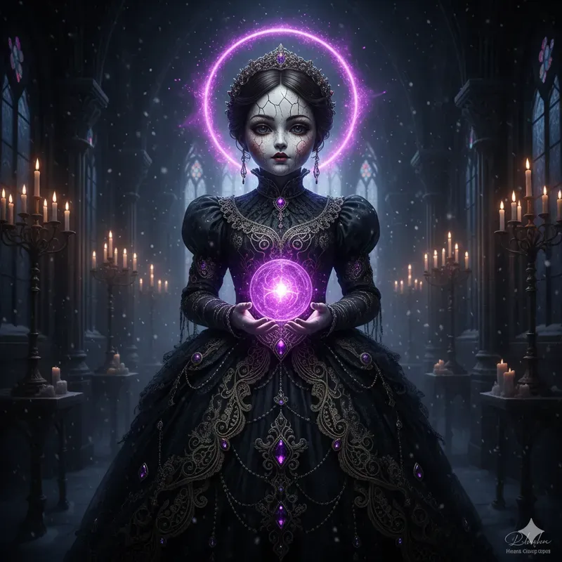 Jeweled Midnight Christmas Art