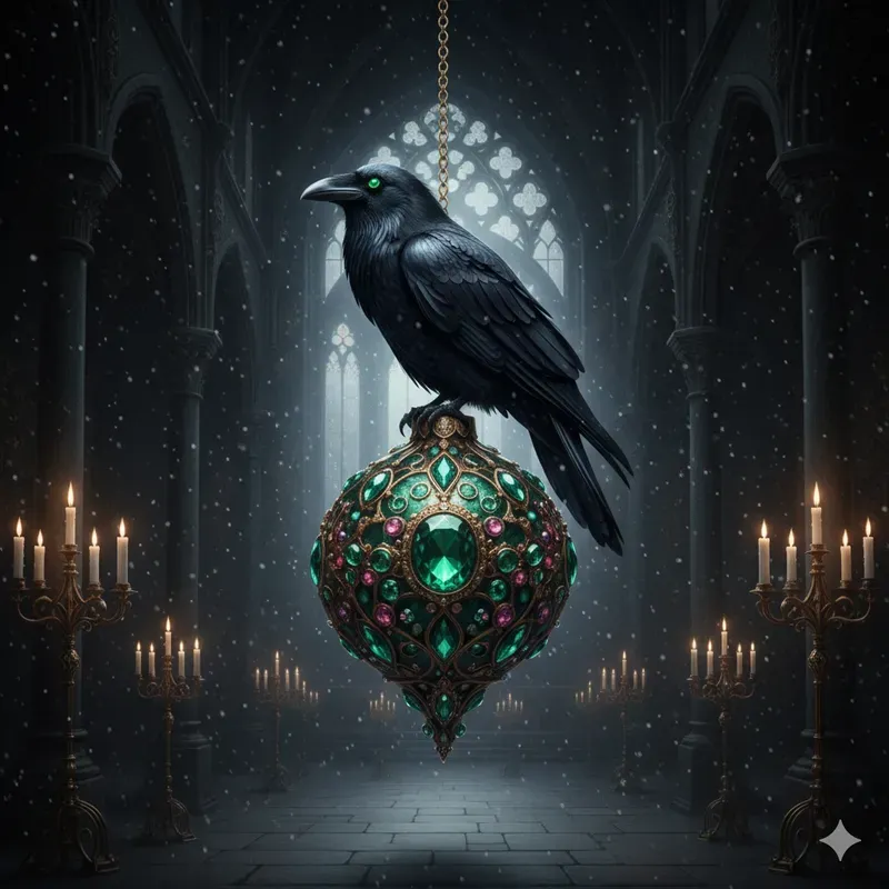 Jeweled Midnight Christmas Art