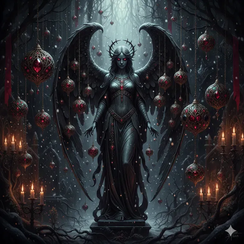 Jeweled Midnight Christmas Art