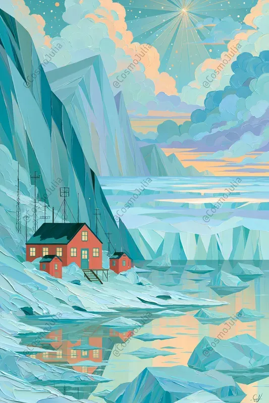 Dreamy Winter Paintings
