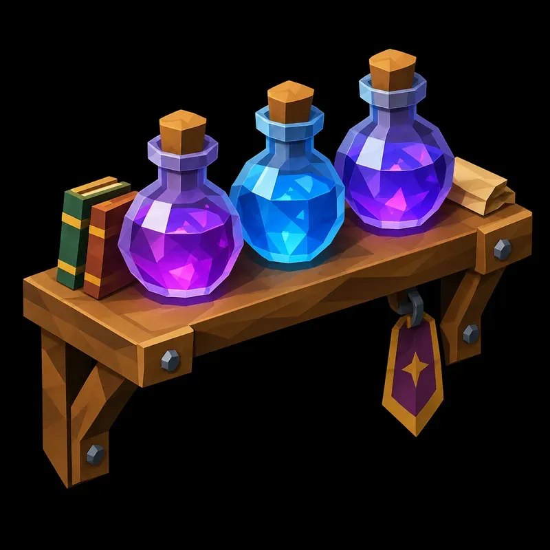 Retro Low Poly 3D Game Assets