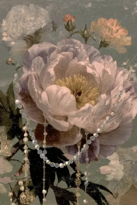 Classic Oil Floral Portrait Remixes