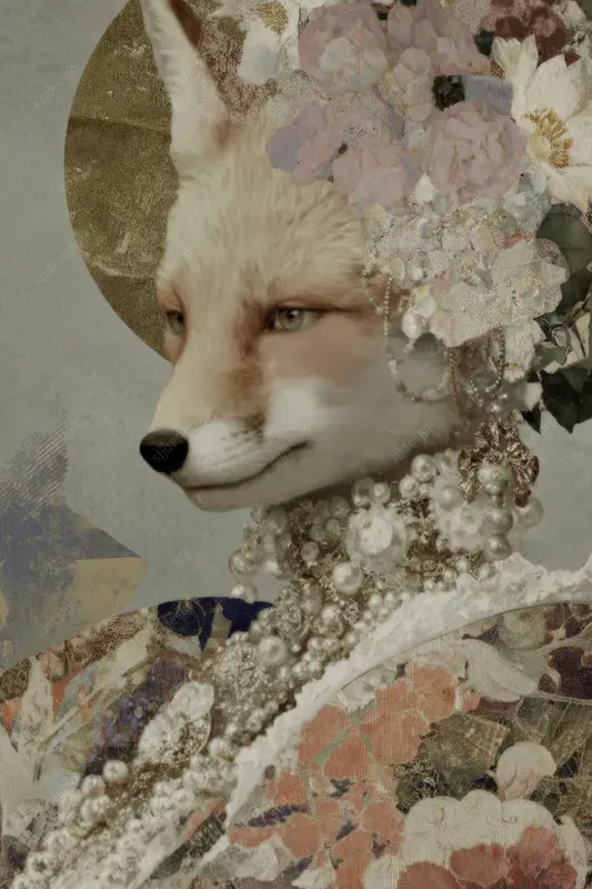 Classic Oil Floral Portrait Remixes