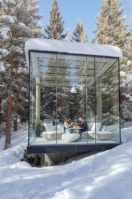 Modern Glass Villa Luxury Couples Lives