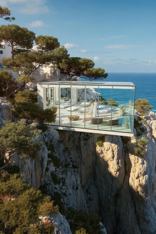 Modern Glass Villa Luxury Couples Lives