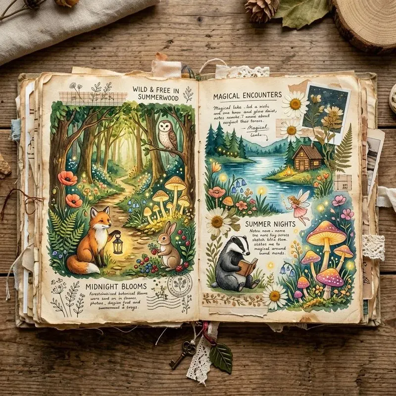 Fantasy Summer Junk Journals