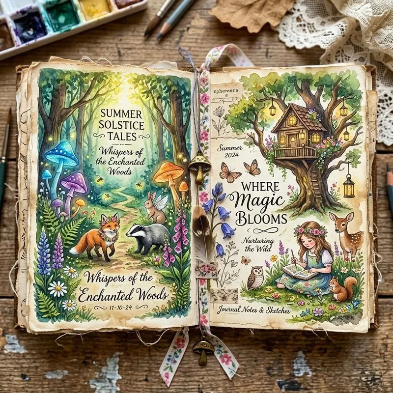 Fantasy Summer Junk Journals