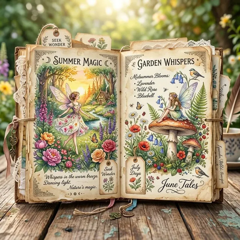 Fantasy Summer Junk Journals