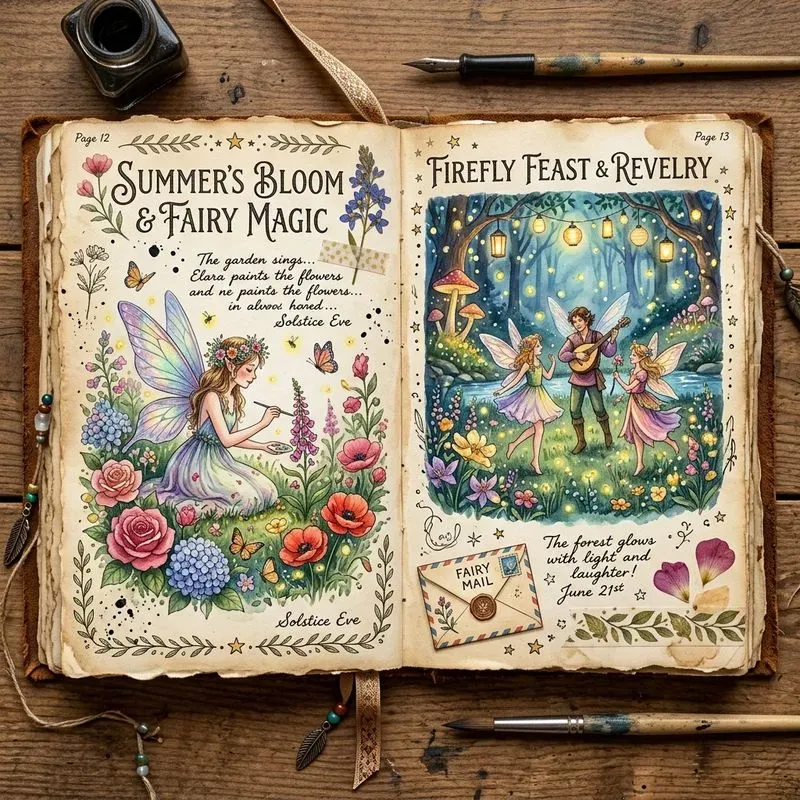 Fantasy Summer Junk Journals