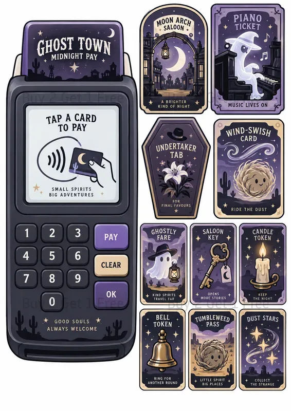 Printable Play Payment Play Cards