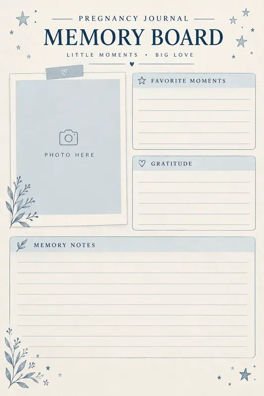 Monthbymonth Maternity Journal Pages