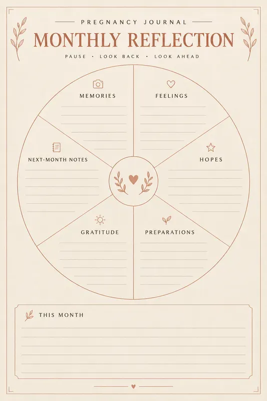 Monthbymonth Maternity Journal Pages