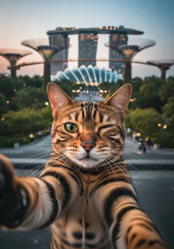 Global Feline Selfie Series