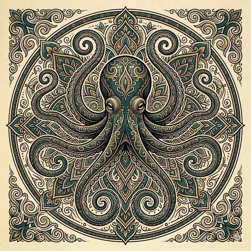 Elegant And Decorative Detailed Art