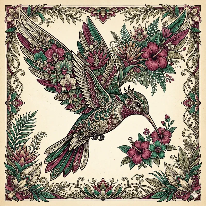 Elegant And Decorative Detailed Art