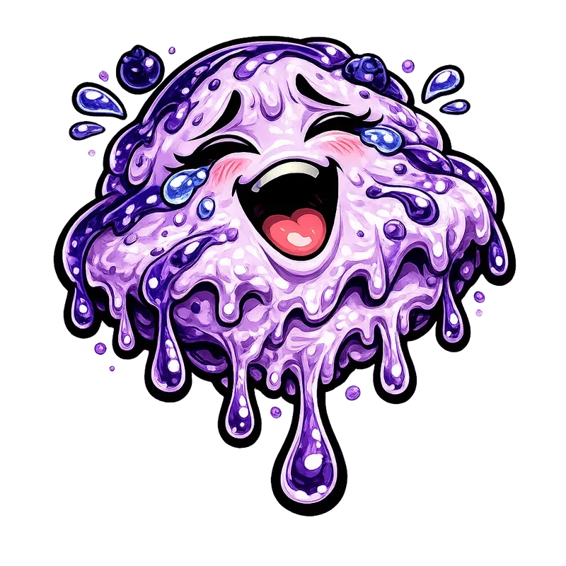 Melting Ice Cream Sticker Asset Pngs