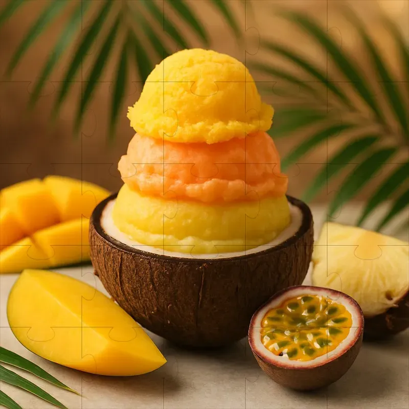 Realistic Dessert Food Styling