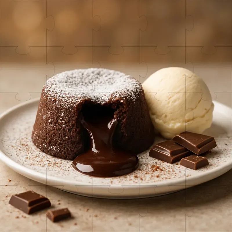 Realistic Dessert Food Styling