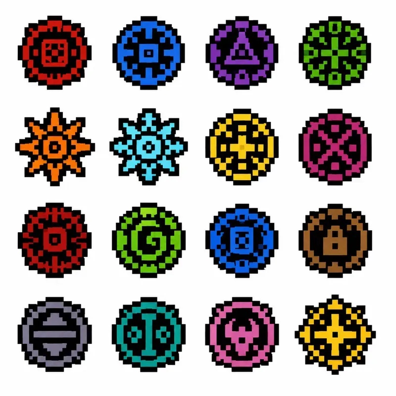 Dynamic 8bit Pixel Creators