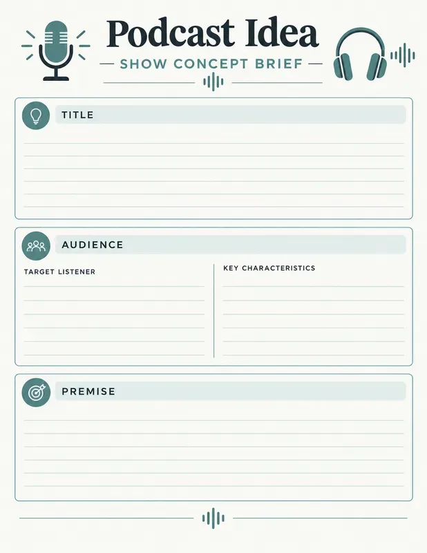 Podcast Planning Notebooks