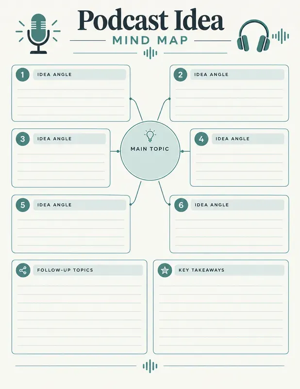 Podcast Planning Notebooks