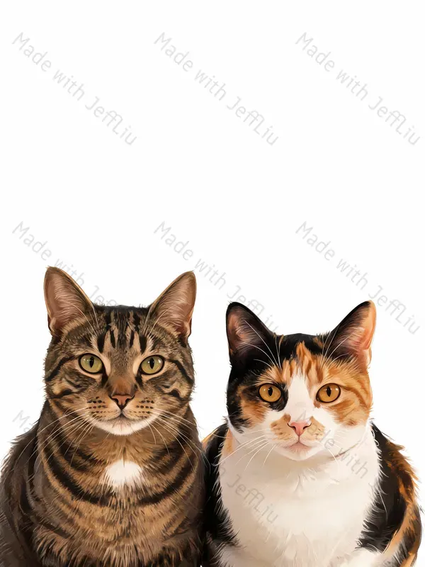 Custom Digital Pet Portraits