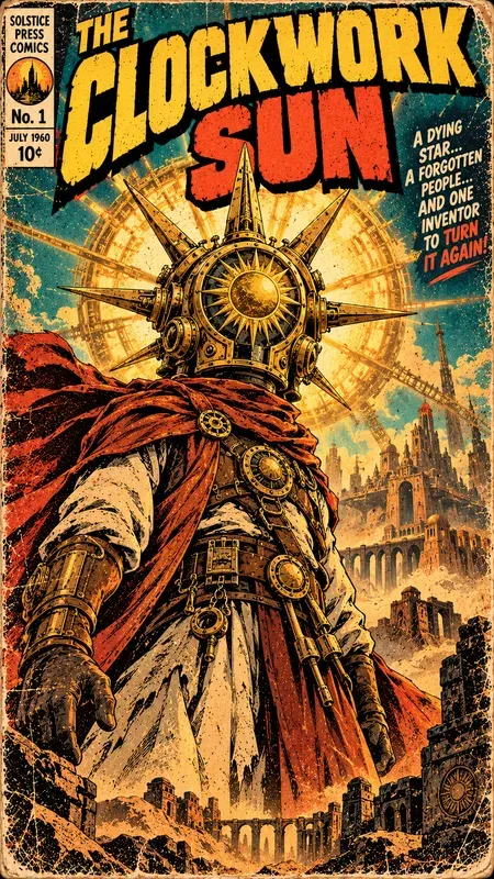 Vintage Comic Book Poster Generator