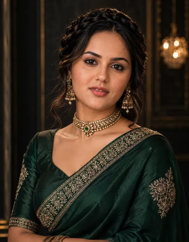 Luxury Emerald Indian Brides